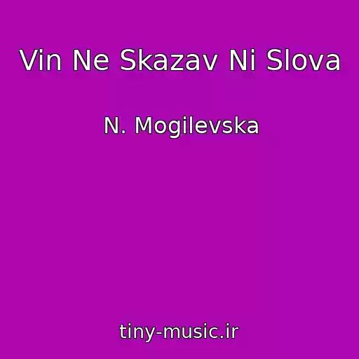 کاور آهنگ Vin Ne Skazav Ni Slova از N. Mogilevska