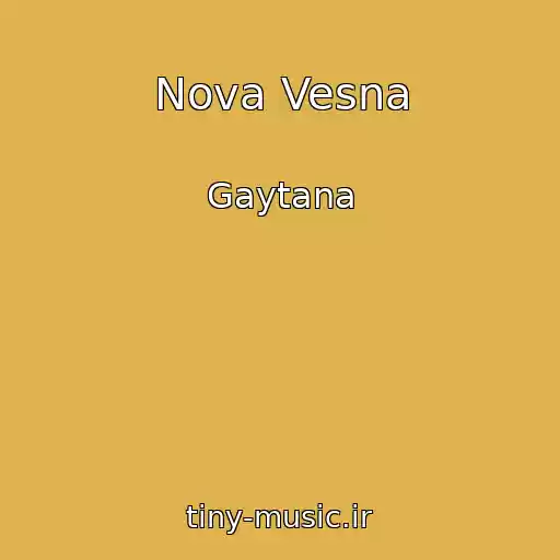 کاور آهنگ Nova Vesna از Gaytana