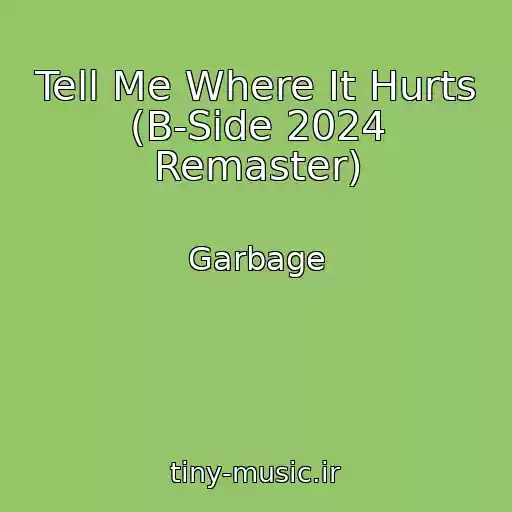 کاور آهنگ Tell Me Where It Hurts (B-Side 2024 Remaster) از Garbage