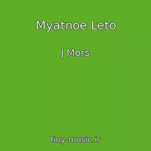 کاور آهنگ Myatnoe Leto از J Mors