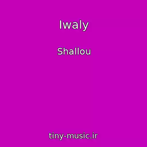کاور آهنگ Iwaly از Shallou