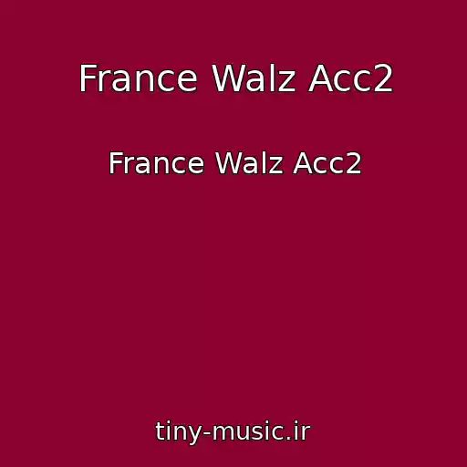 کاور آهنگ France Walz Acc2 از France Walz Acc2
