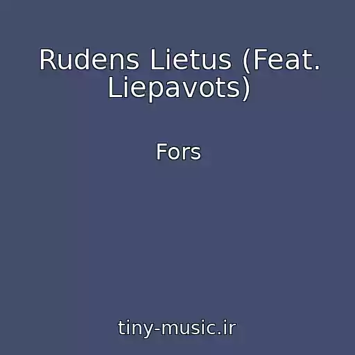 کاور آهنگ Rudens Lietus (Feat. Liepavots) از Fors