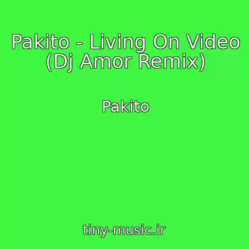 کاور آهنگ Pakito - Living On Video (Dj Amor Remix) از Pakito