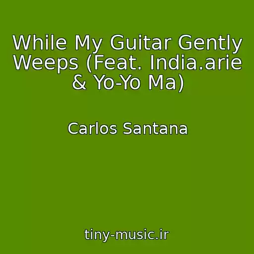 کاور آهنگ While My Guitar Gently Weeps (Feat. India.arie & Yo-Yo Ma) از Carlos Santana