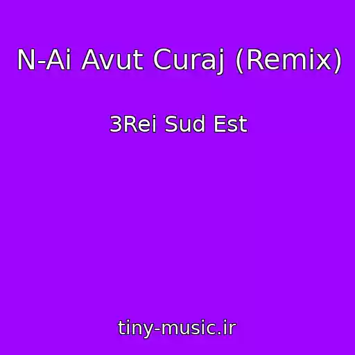کاور آهنگ N-Ai Avut Curaj (Remix) از 3Rei Sud Est
