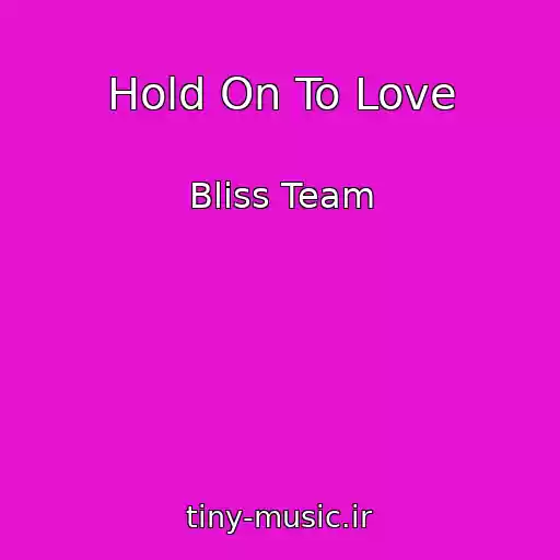 کاور آهنگ Hold On To Love از Bliss Team