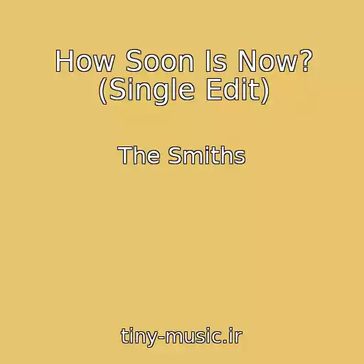 کاور آهنگ How Soon Is Now? (Single Edit) از The Smiths