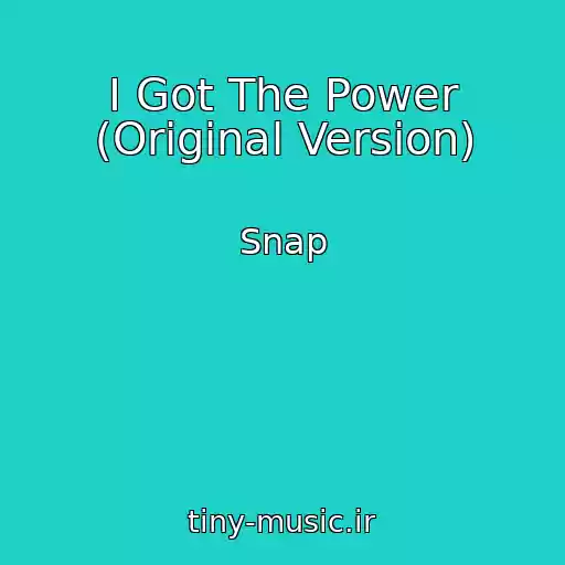 کاور آهنگ I Got The Power (Original Version) از Snap