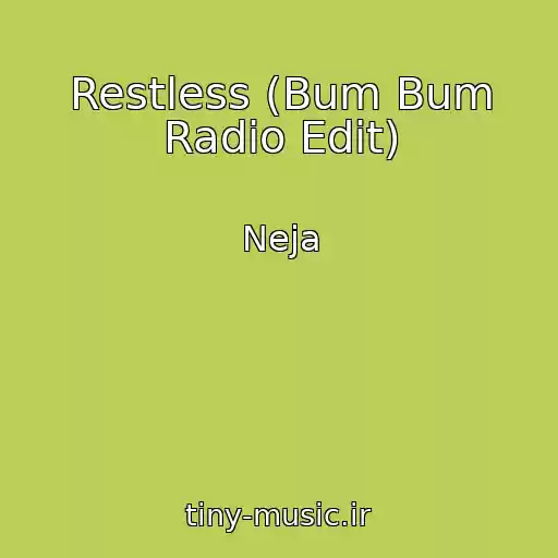 کاور آهنگ Restless (Bum Bum Radio Edit) از Neja