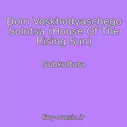کاور آهنگ Dom Voskhodyaschego Solntsa (House Of The Rising Sun) از Subkultura