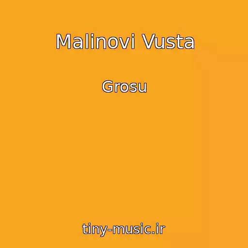 کاور آهنگ Malinovі Vusta از Grosu