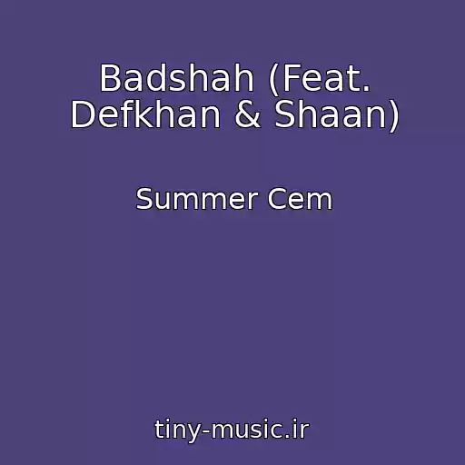 کاور آهنگ Badshah (Feat. Defkhan & Shaan) از Summer Cem