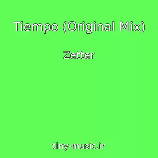 کاور آهنگ Tiempo (Original Mix) از Zetter