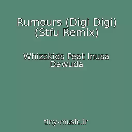 کاور آهنگ Rumours (Digi Digi) (Stfu Remix) از Whizzkids Feat Inusa Dawuda