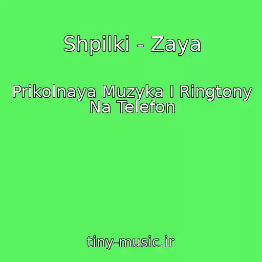 کاور آهنگ Shpilki - Zaya از Prikolnaya Muzyka I Ringtony Na Telefon