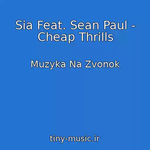 کاور آهنگ Sia Feat. Sean Paul - Cheap Thrills از Muzyka Na Zvonok