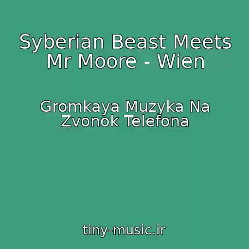 کاور آهنگ Syberian Beast Meets Mr Moore - Wien از Gromkaya Muzyka Na Zvonok Telefona