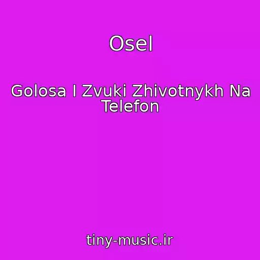 کاور آهنگ Osel از Golosa I Zvuki Zhivotnykh Na Telefon