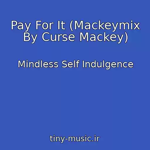 کاور آهنگ Pay For It (Mackeymix By Curse Mackey) از Mindless Self Indulgence