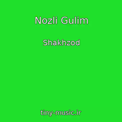 کاور آهنگ Nozli Gulim از Shakhzod