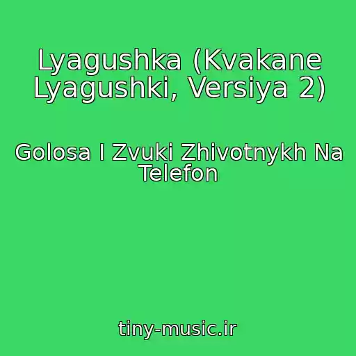 کاور آهنگ Lyagushka (Kvakane Lyagushki, Versiya 2) از Golosa I Zvuki Zhivotnykh Na Telefon
