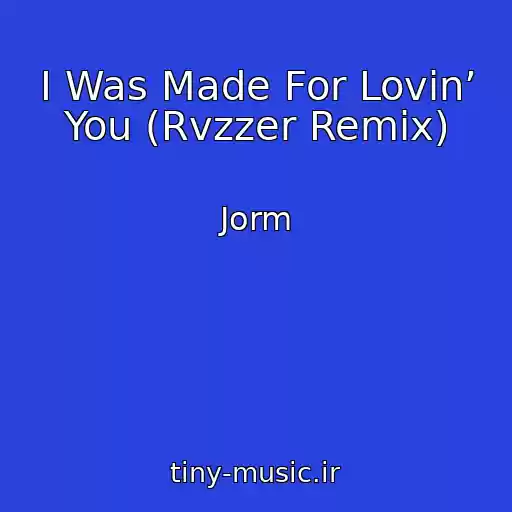 کاور آهنگ I Was Made For Lovin’ You (Rvzzer Remix) از Jorm