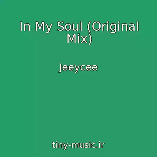 کاور آهنگ In My Soul (Original Mix) از Jeeycee