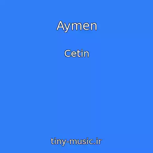 کاور آهنگ Aymen از Cetin