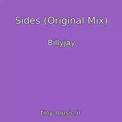 کاور آهنگ Sides (Original Mix) از Billyjay