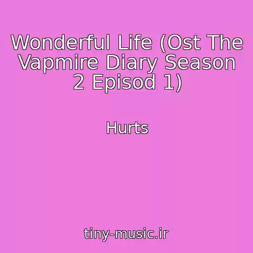 کاور آهنگ Wonderful Life (Ost The Vapmire Diary Season 2 Episod 1) از Hurts