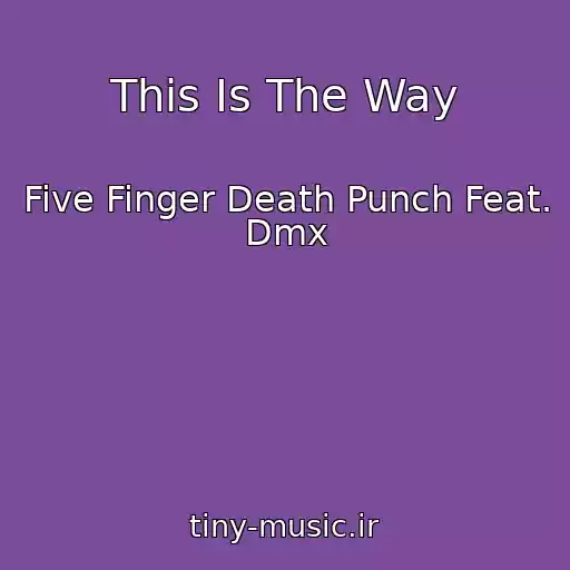 کاور آهنگ This Is The Way از Five Finger Death Punch Feat. Dmx