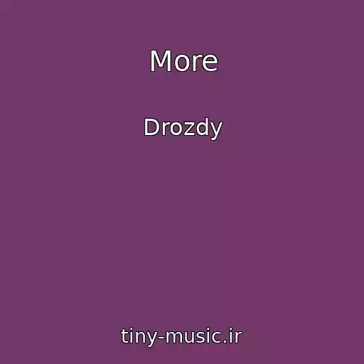 کاور آهنگ More از Drozdy