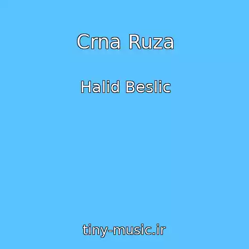 کاور آهنگ Crna Ruza از Halid Beslic