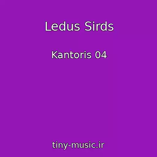 کاور آهنگ Ledus Sirds از Kantoris 04