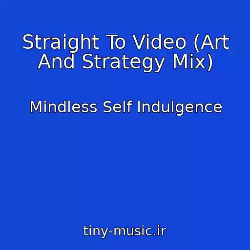 کاور آهنگ Straight To Video (Art And Strategy Mix) از Mindless Self Indulgence