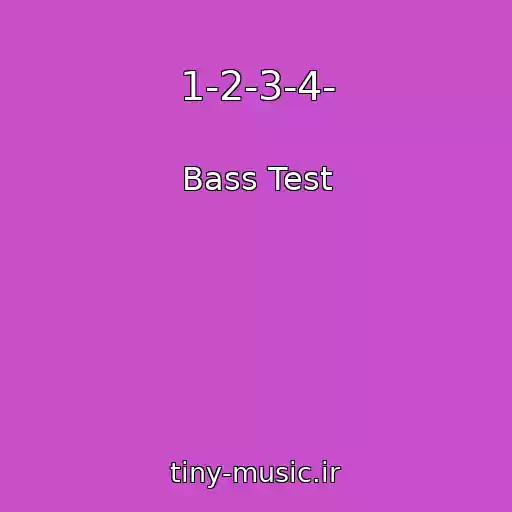 کاور آهنگ 1-2-3-4- از Bass Test