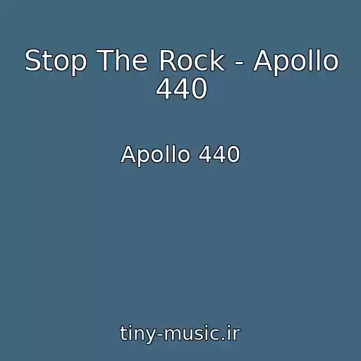 کاور آهنگ Stop The Rock - Apollo 440 از Apollo 440