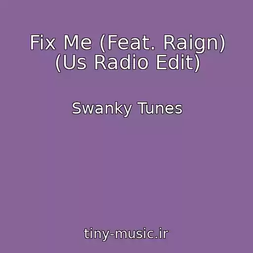 کاور آهنگ Fix Me (Feat. Raign) (Us Radio Edit) از Swanky Tunes