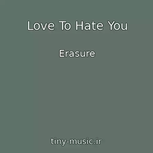 کاور آهنگ Love To Hate You از Erasure