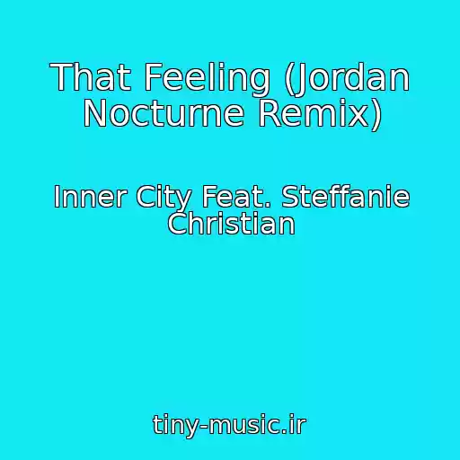 کاور آهنگ That Feeling (Jordan Nocturne Remix) از Inner City Feat. Steffanie Christian