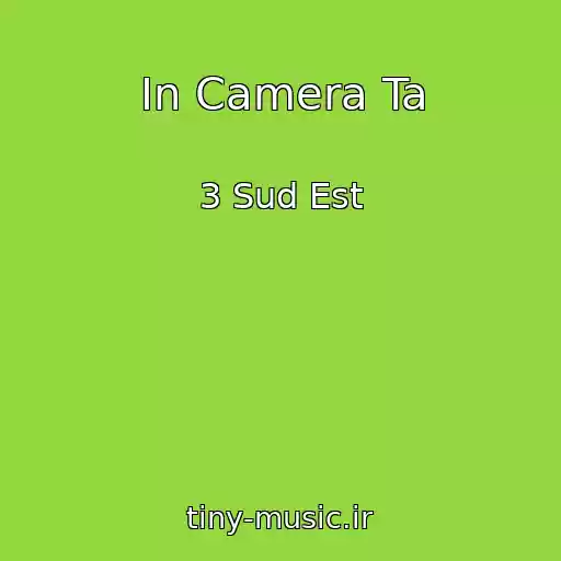 کاور آهنگ In Camera Ta از 3 Sud Est