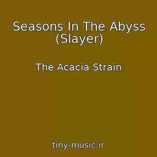 کاور آهنگ Seasons In The Abyss (Slayer) از The Acacia Strain