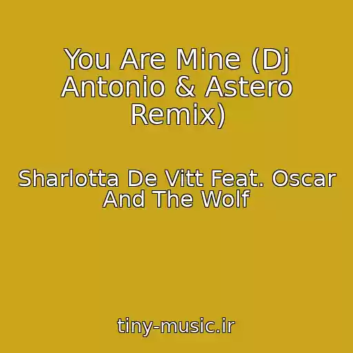 کاور آهنگ You Are Mine (Dj Antonio & Astero Remix) از Sharlotta De Vitt Feat. Oscar And The Wolf