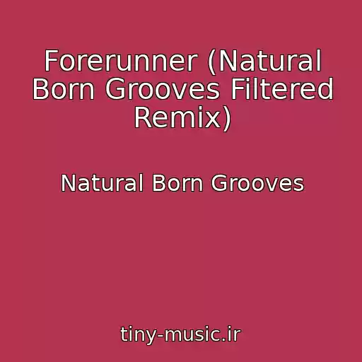 کاور آهنگ Forerunner (Natural Born Grooves Filtered Remix) از Natural Born Grooves
