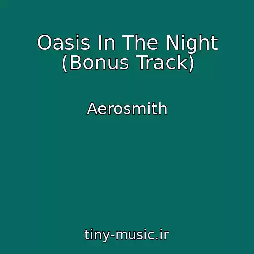 کاور آهنگ Oasis In The Night (Bonus Track) از Aerosmith