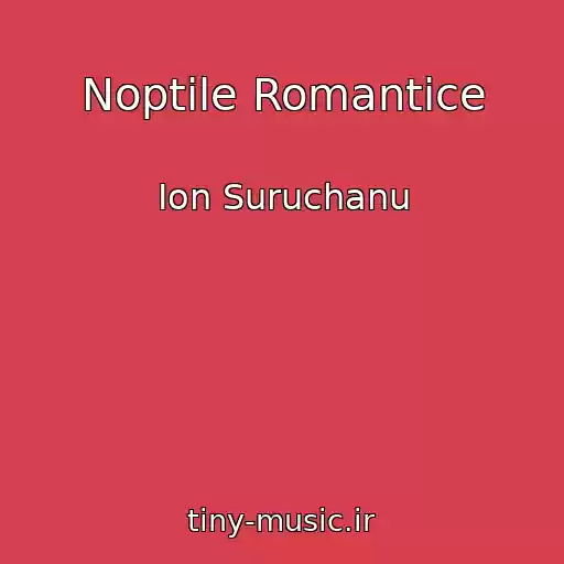کاور آهنگ Noptile Romantice از Ion Suruchanu