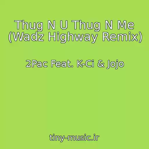 کاور آهنگ Thug N U Thug N Me (Wadz Highway Remix) از 2Pac Feat. K-Ci & Jojo