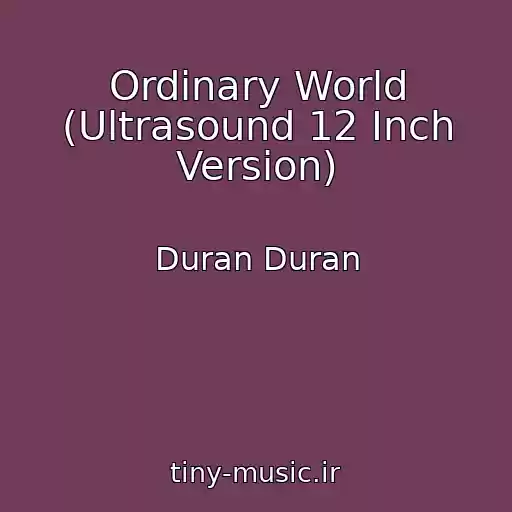 کاور آهنگ Ordinary World (Ultrasound 12 Inch Version) از Duran Duran