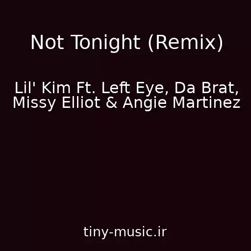 کاور آهنگ Not Tonight (Remix) از Lil' Kim Ft. Left Eye, Da Brat, Missy Elliot & Angie Martinez